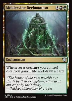 *MtG: 4x Moldervine Reclamation - Commander Secrets of Strixhaven UC - magicman*