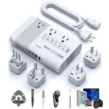 [Game-Changer] DOACE 500W Max 220V to 110V Converter, 50Hz to 60Hz Voltage Co...