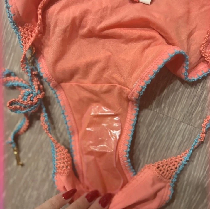 Bikini vintage NUEVO Y2K Juicy Couture Logo talla pequeña Foto 3 de 3
