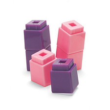 Educational Resources Unifix Cubes Pink Bag of 100 
