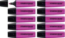 STABILO Highlighter BOSS ORIGINAL Lilac Box of 10