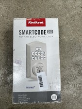 Kwikset SmartCode 260 Traditional Satin Nickel Keypad Electronic Deadbolt Lock