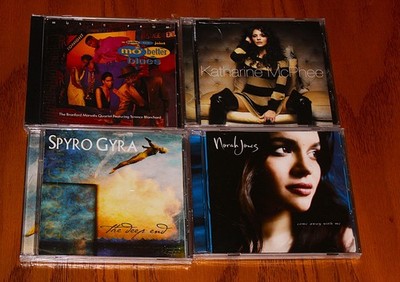 JAZZ CD LOT: SPYRO GYRA, MO BETTER BLUES, KATHARINE MCPHEE, NORAH JONES: NEW