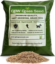Quality Lawn Seed 1kg - Covers up to 60 m2 (645 ft2) New Lawns - Fast Growing 17.32 per kilo