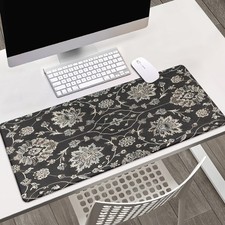 40 90cm Large XXL Mouse Pad with Non-Slip Rubber Base - Extra Wide Desk Mat, Ele