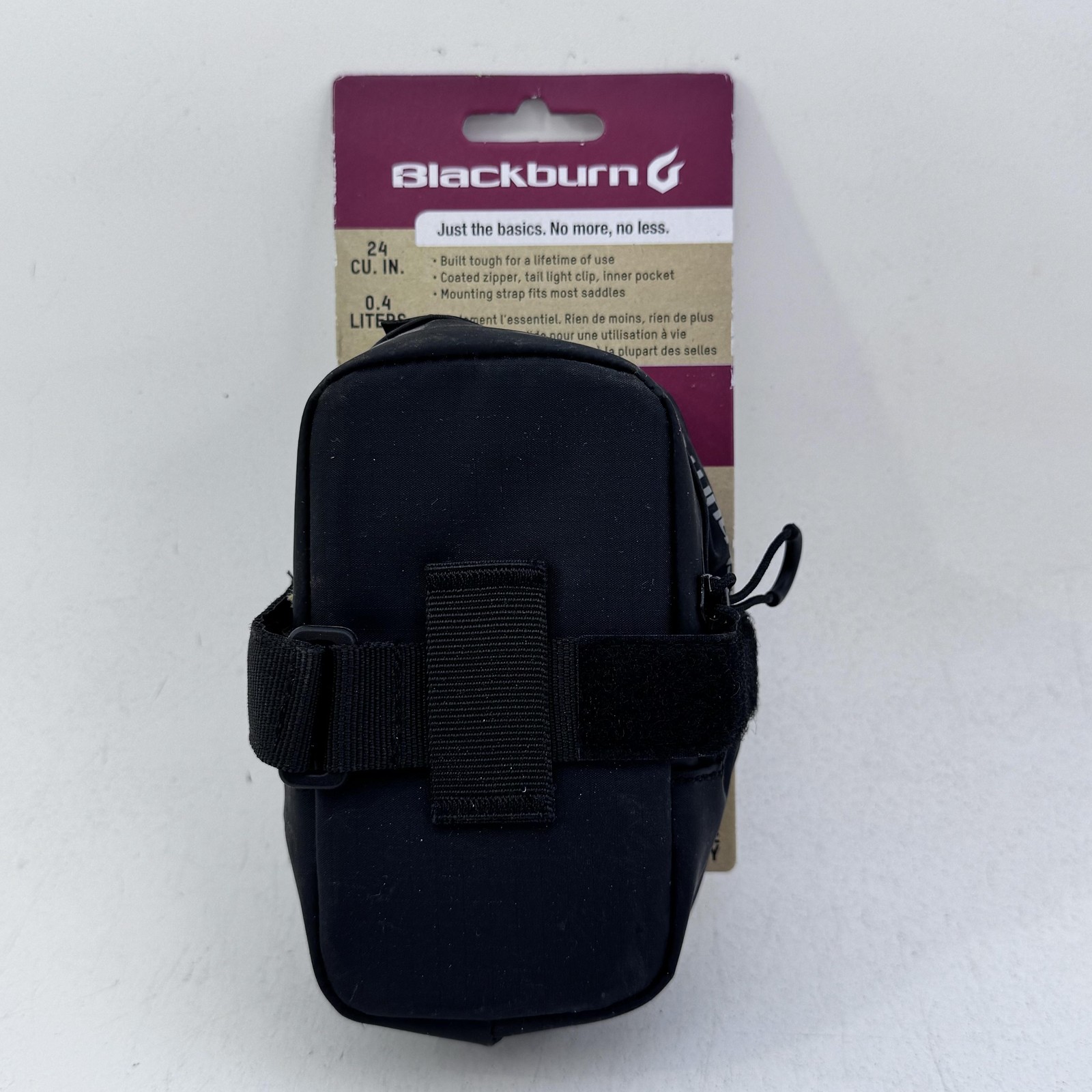 Blackburn Grid MTB Micro Under Seat Bag Small Black Bike Cycling Reflective A31
