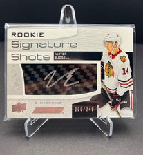2018 UPPER DECK ENGRAINED VICTOR EJDSELL ROOKIE SIGNATURE SHOTS RC AUTO /249