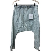 NWT One Teaspoon Sz 26 Luxe Harem Light Wash Drop Drotch Street Style Jeans