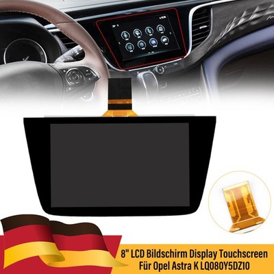 8'' LCD Touch Screen Display LQ080Y5DZ10 Für Opel Astra K Buick Verano Radio DE