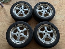 Work Vs-kf Dish Wheels 15in 6.5j 32 Pcd100 4h Vintage Jdm Set Of 4 No Tires
