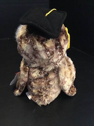 Graduation Beanie Baby 2005 SMARTY THE OWL Mint! - Picture 4 of 5