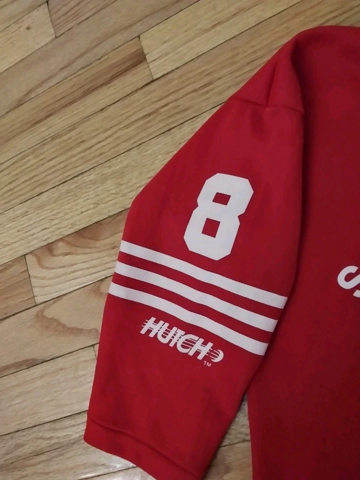 Camiseta Steve Young San Francisco 49ers NFL Vintage Hutch Juvenil Talla M Foto 3 de 4