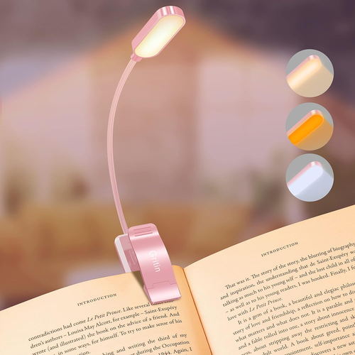 Luce Lampada Da Lettura per Libro 16 Leds, Luce per Lettura Libri a Letto Ricari - Foto 11 di 12
