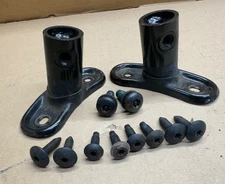 98-02 Jeep Wrangler TJ Roll Bar Sport Bar Extensions Windshield Bracket w/ Bolts