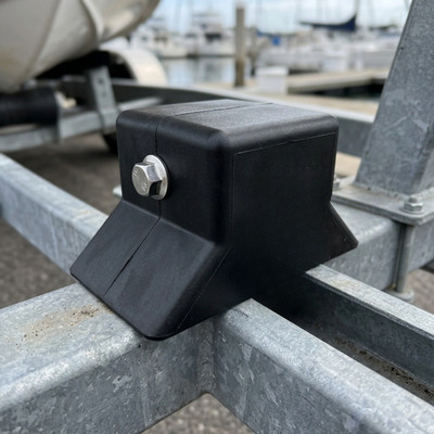 3 Zoll Marine Grade Gummiblock für Bootstrailer für Seilwinde für ständer Schutz