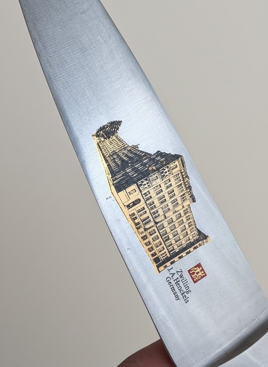 ​ZWILLING Kochmesser „Vier Sterne“ – Sonderedition 260 Jahre – Goldätzung