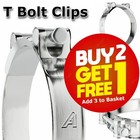 W4 Stainless Steel or Zinc Hose Clamps Supra Exhaust T Bolt Clip