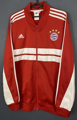 ADIDAS MEN'S FC BAYERN MUNICH 2013/2014 JACKET TRAINING SOCCER