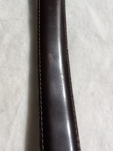 Vintage 1996 Brighton Genuine Leather Womens Medium Belt New w/Tags Dark Brown - Picture 15 of 15