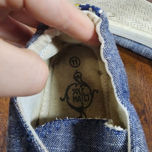 Sole MatesBlue Jean Sneakers Women's Size 11 - Picture 6 of 6