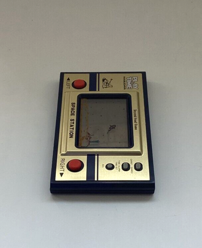 Juegos LCD de colección RARO 1982 PLAY & TIME SPACE STATION (Muy buen estado) - Imagen 8 de 17