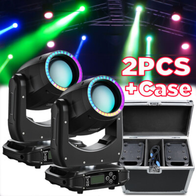 200W LED Beam Moving Head Light RGBW Gobo Spot Stage Lighting DJ Disco Bar DMX