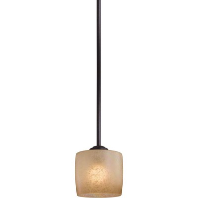 Minka-Lavery 1181-357 Raiden Mini Pendant Iron Oxide