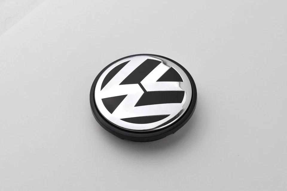 Новый 2004-2010 Volkswagen Touareg 76 мм 3,0» центральный колпак колеса логотип 7L6601149 ✅ - Изображение 3 из 4