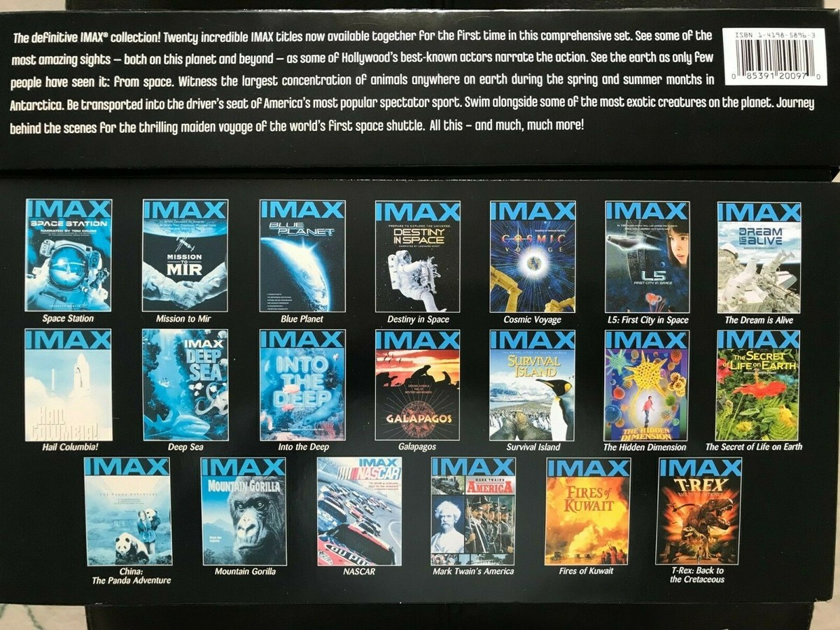 IMAX Ultimate Collection: 20 DVD Set (Discs SEALED!) | eBay