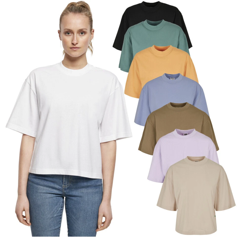 Urban Classics Femmes T-Shirt Oversize En Coton Bio - Photo 1/1