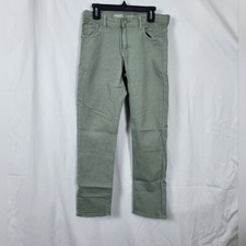 Gymboree Boys Sage Green Preppy 5-Pocket Styling Skinny Hipster Rocker Jeans 10