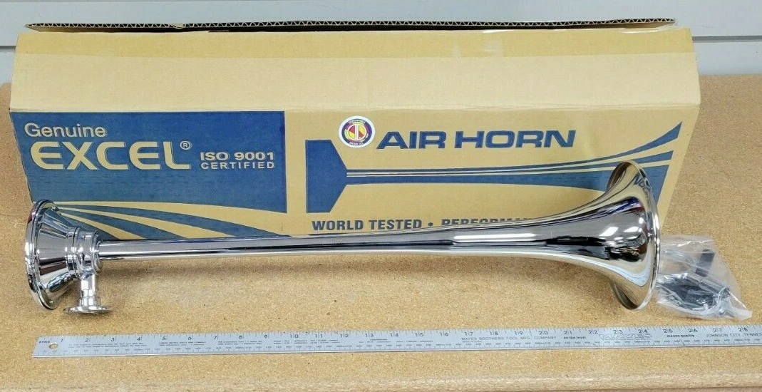 Heavy Duty Semi Truck Air Horn. Excel Brand P N EM44960 Ref
