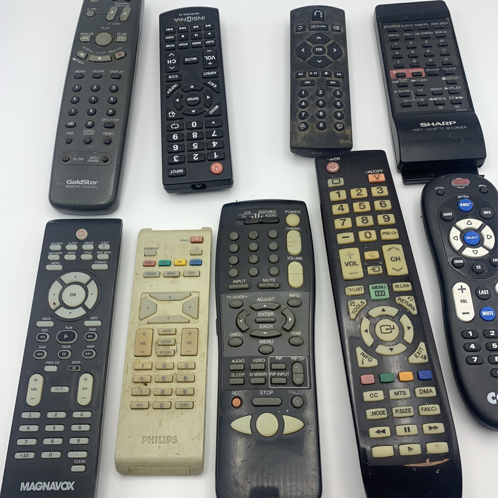 LotOf9TvVcrRemotesUntestedParts
