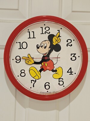 ✨️匿名　Mickey＆Minnie　ANTIQUE　CLOCK　10個セット New! Disney Minnie Mouse 10” Wall Clock Analog Display