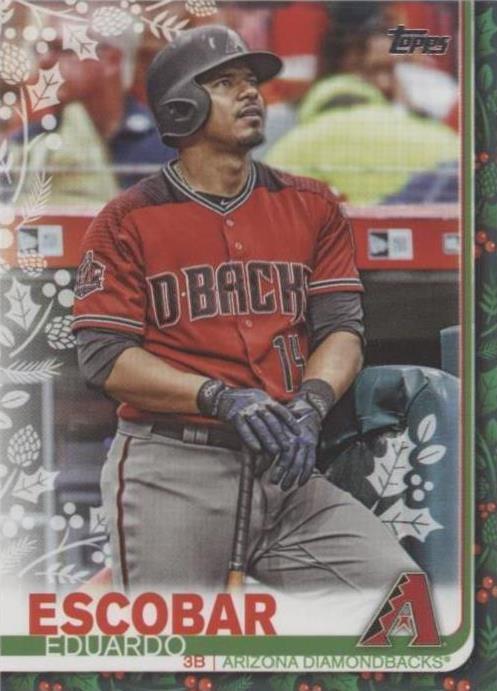 2019 Topps Holiday - Eduardo Escobar #HW62 - 1 of 1