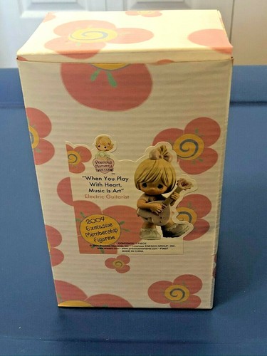 Precious Moments Figurine F0007 When You Play with Heart, Music Is Art with Box - Picture 3 of 3
