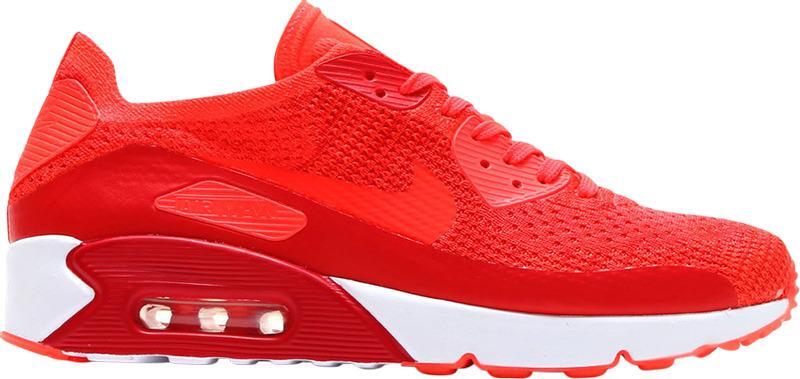 Nike Air Max 90 Ultra Flyknit Bright Crimson for Sale