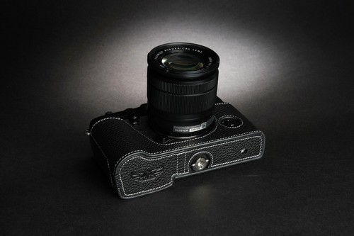 Funda de cuero genuino para media cámara para FUJIFILM X-Pro3 - Imagen 15 de 46