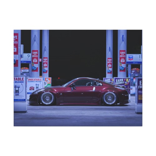 Nissan 350z High Resolution Museum Quality Horizontal Canvas Print #003 - Picture 3 of 10