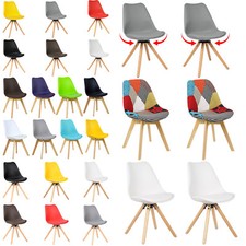 2 x Esszimmerstühle Esszimmerstuhl Holz Design Stuhl Küchenstuhl Stühle #364