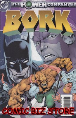 THE POWER COMPANY BORK #1 (2002) 1ST PRINT BAGGED & BOARDED DC COMICS
