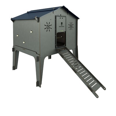 POLLY DUPLEX 2XL Hühnerstall für 15 Hühner in HPL-Laminat gegen rote milben