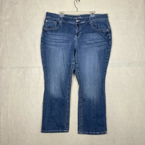 Maurices Womens Curvy Boot Jeans Size 