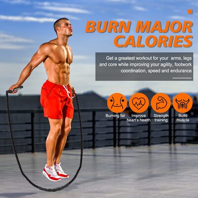 Boxing Jump Rope Workout For Endurance Workout Battle Rope For Men