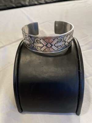 Vintage Georg Jensen Art Deco Sterling Silver Bangle #78 - Harald Nielsen Design