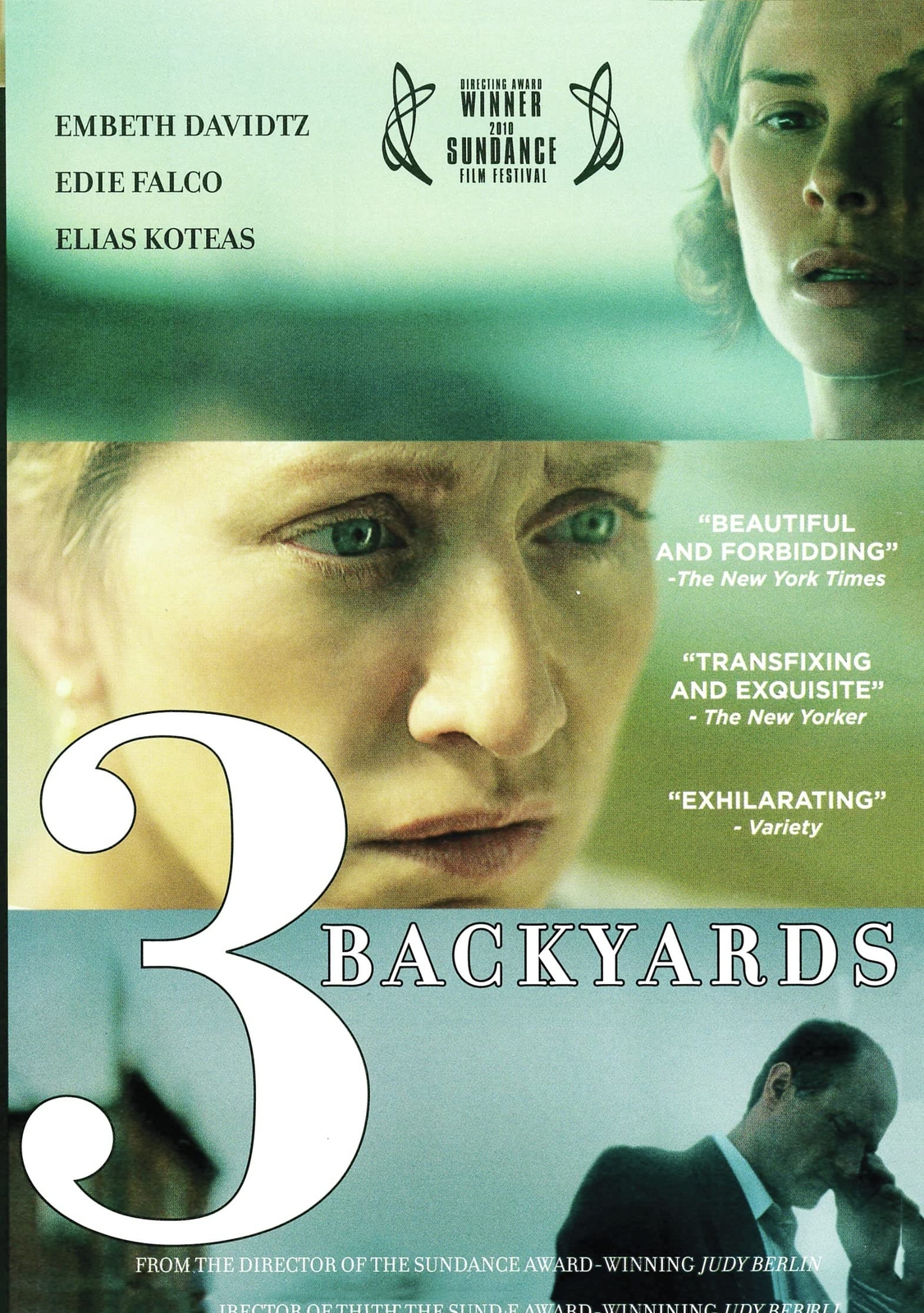 3 Backyards (DVD) Elias Koteas Embeth Davidtz Edie Falco