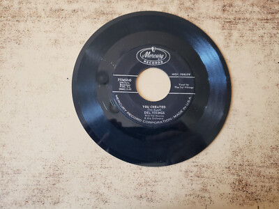 1958 MINT-EXC Del Vikings You Cheated/Pretty Little Things Called Girls 71345 45