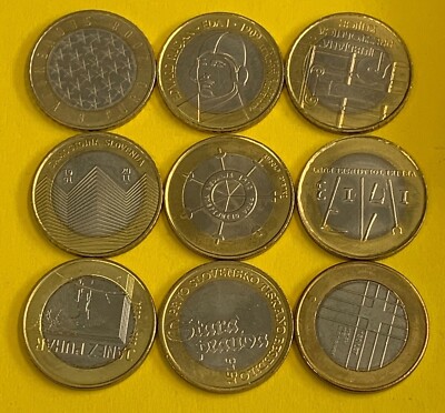 Slowenien 3 Euro 2008 2009 2010 2011 2012 - 2023 UNC / Proof,  AUSWAHL  (S4-28