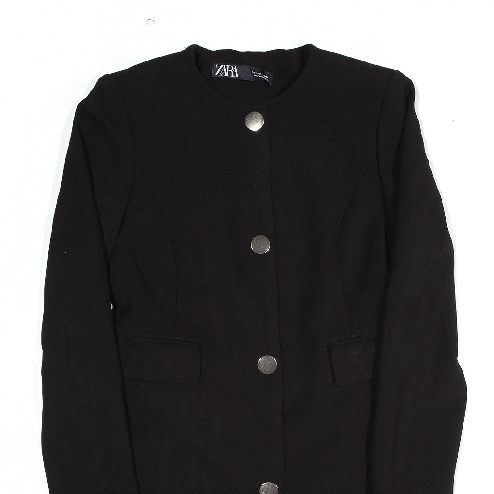 ZARA Womens Black Blazer Jacket S eBay