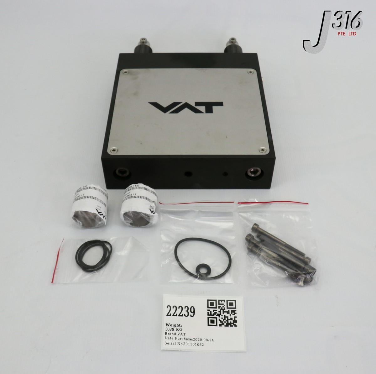 その他 youo 22239 VAT ACTUATOR, ALD PM CHAMBER SLOT VALVE (NEW) 205415 | eBay